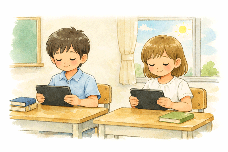 朝の読書タイム