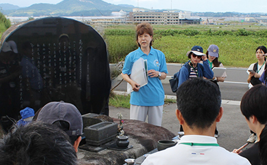 杉ノ下遺族会が建立した慰霊碑