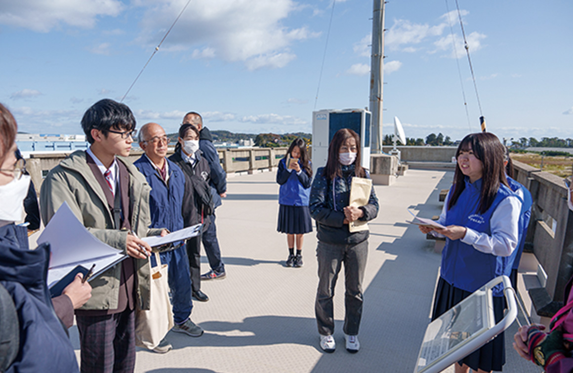 次世代継承の現場に触れ、津波被災物に学ぶツアー