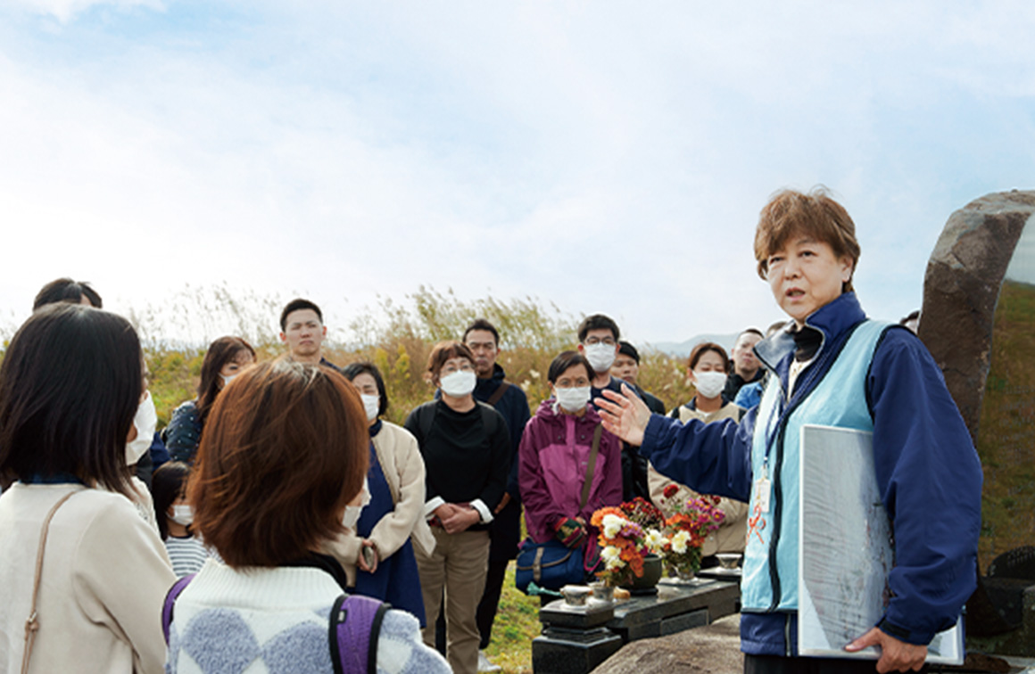 次世代継承の現場に触れ、津波被災物に学ぶツアー