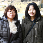 仙台市若林区沖野 庄子好江さん(50) 仙台市若林区沖野 庄子灯さん(15)