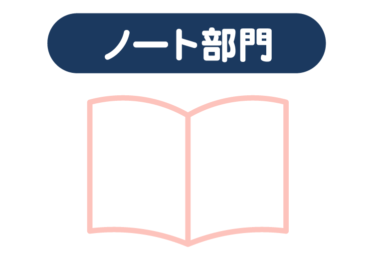 ノート部門